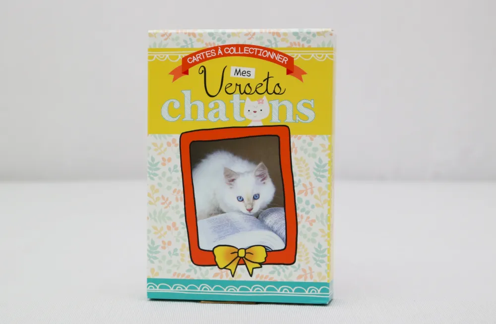 Mes versets chatons - Cartes à collectionner