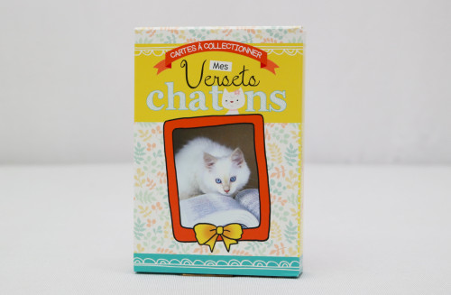 Mes versets chatons - Cartes à collectionner
