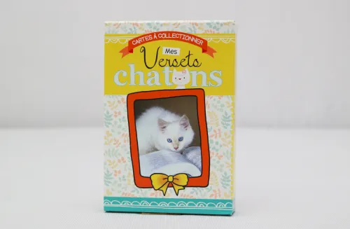Mes versets chatons - Cartes à collectionner