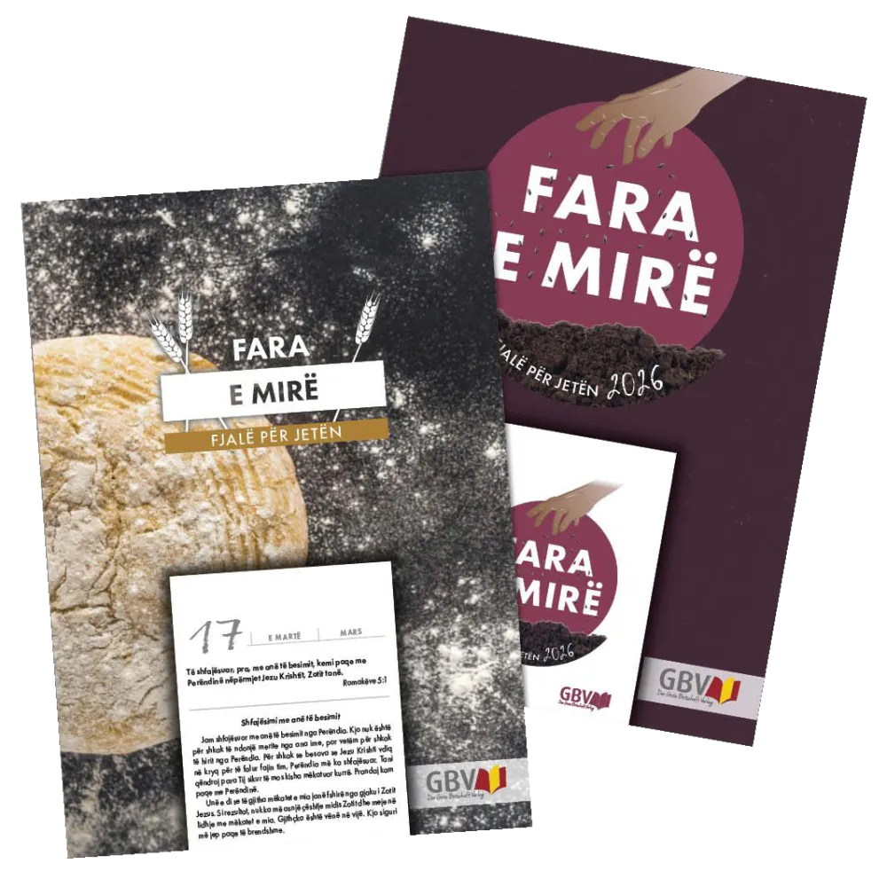 Calendrier Bonne Semence bloc et plaque (albanais)