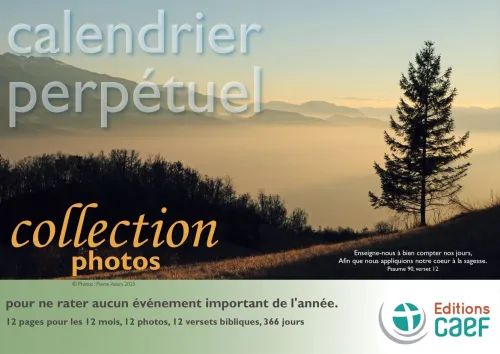 Calendrier perpétuel photos paysage