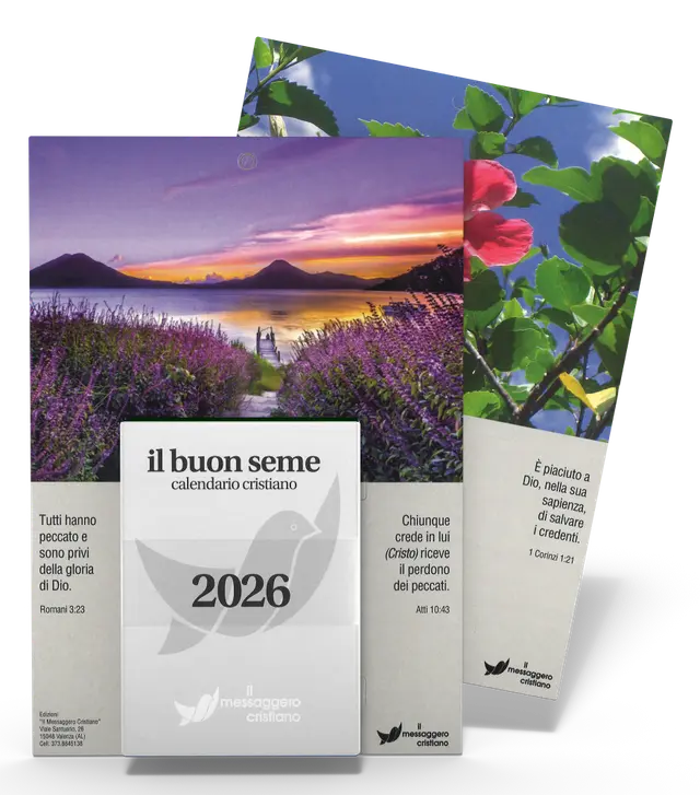 Calendrier Bonne Semence bloc et plaque (italien)