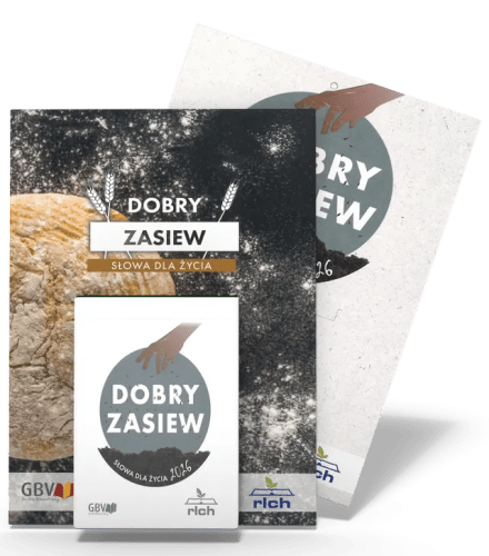 Calendrier Bonne Semence bloc et plaque (polonais)