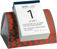 Calendrier - Une parole pour aujourd'hui (bureau)