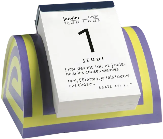 Calendrier - Une parole pour aujourd'hui (bureau)