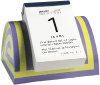 Calendrier - Une parole pour aujourd'hui (bureau)