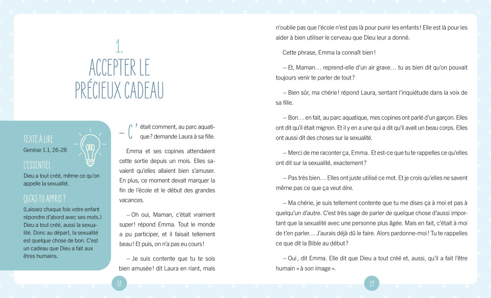 Et si on en parlait ? - La sexualité comme Dieu la voit. Un livre parent-enfant conçu pour 9-12 ans