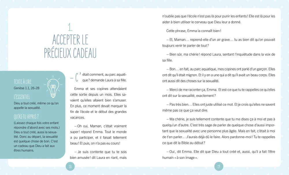 Et si on en parlait ? - La sexualité comme Dieu la voit. Un livre parent-enfant conçu pour 9-12 ans