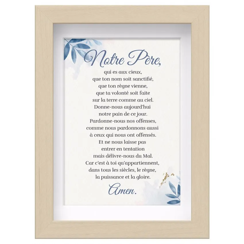Cadre Notre Père