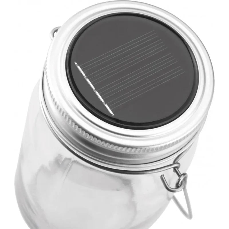 Lampe solaire en verre Dieu est lumière - 1 Jean 1:5