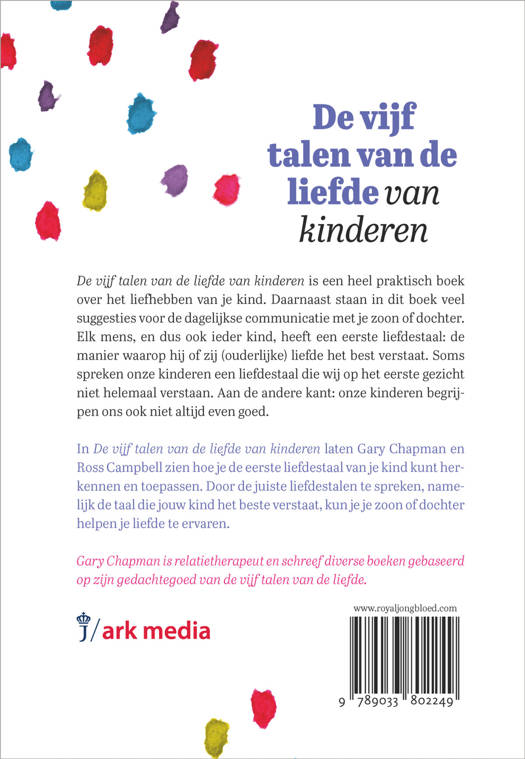 De vijf talen van de liefde van kinderen