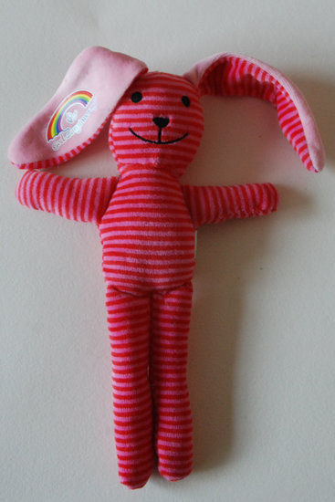 Doudou lapin rose - I am God's original creation