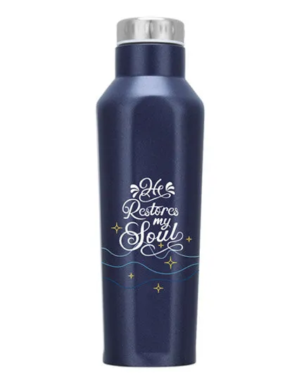 Bouteille thermos He restore my soul