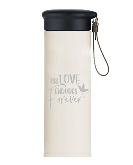Bouteille thermos His love endures forever