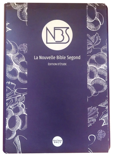 Bible NBS étude souple prune