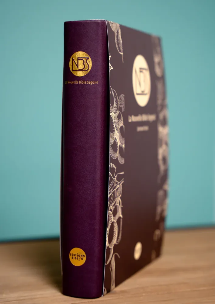 Bible NBS étude souple prune