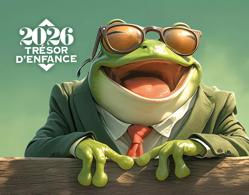 Calendrier - Trésor d'enfance - Mural (panda ou grenouille)