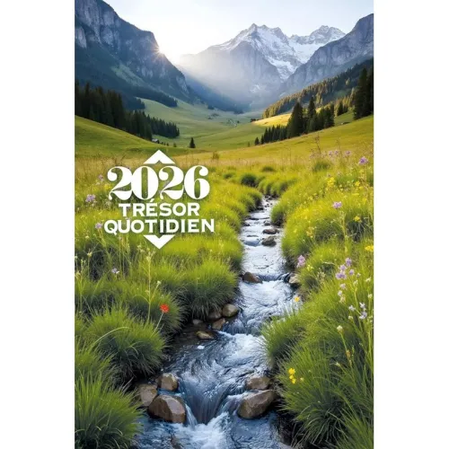 Calendrier - Trésor quotidien - mural (ruisseau ou coquelicots)
