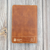 Bible SG21 souple cuir brun or