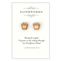 Boucles d'oreilles bois croix/coeur/couronne/colombe