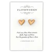 Boucles d'oreilles bois croix/coeur/couronne/colombe