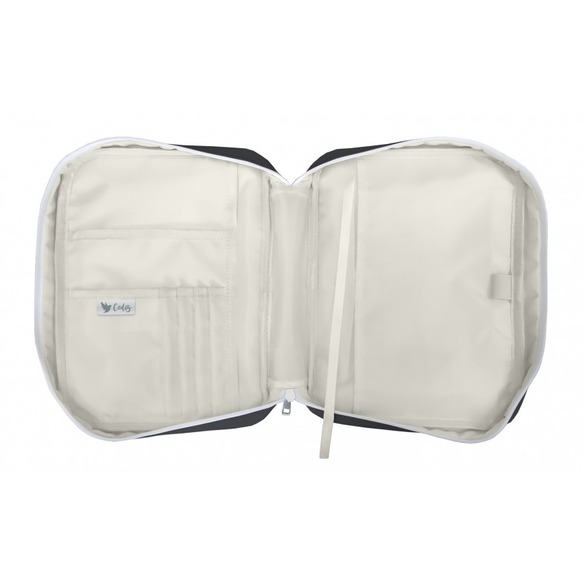 Housse S toile noire "Ta parole est vérité"