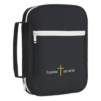 Housse S toile noire - Ta parole est vérité