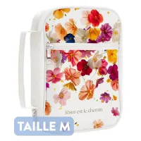 Housse M Toile blanche - Jésus est le chemin