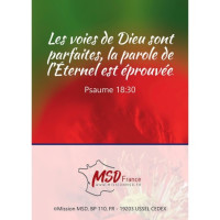 Calendrier - Trésors