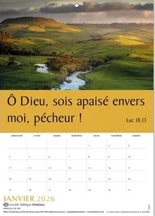 Calendrier - Paroles de vie