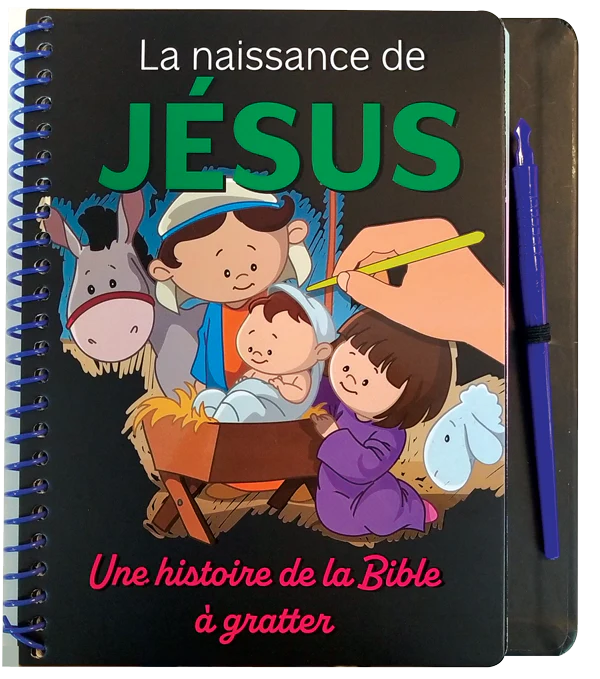 Naissance de Jésus, La - Une histoire de la Bible à gratter