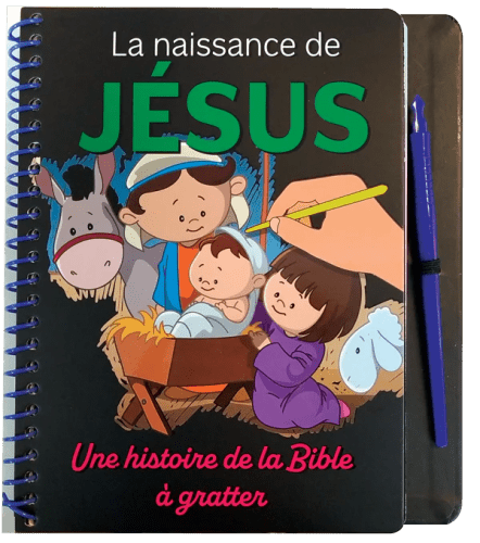 Naissance de Jésus, La - Une histoire de la Bible à gratter