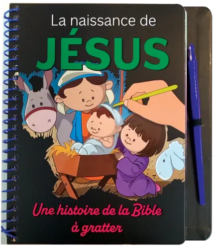 Naissance de Jésus, La - Une histoire de la Bible à gratter