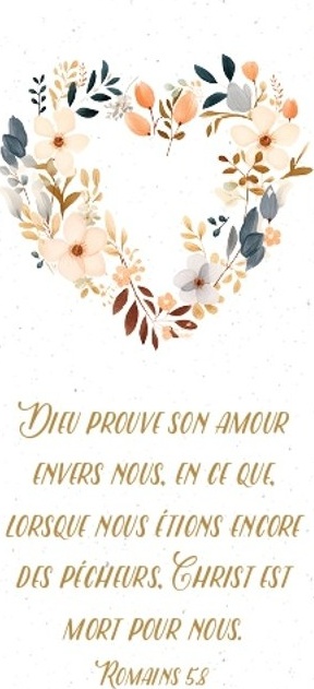 Marque-page magnet - Romains 5:8