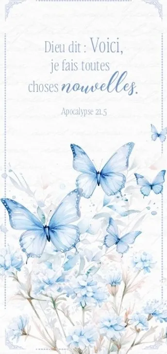 Marque-page magnet - Apocalypse 21:5