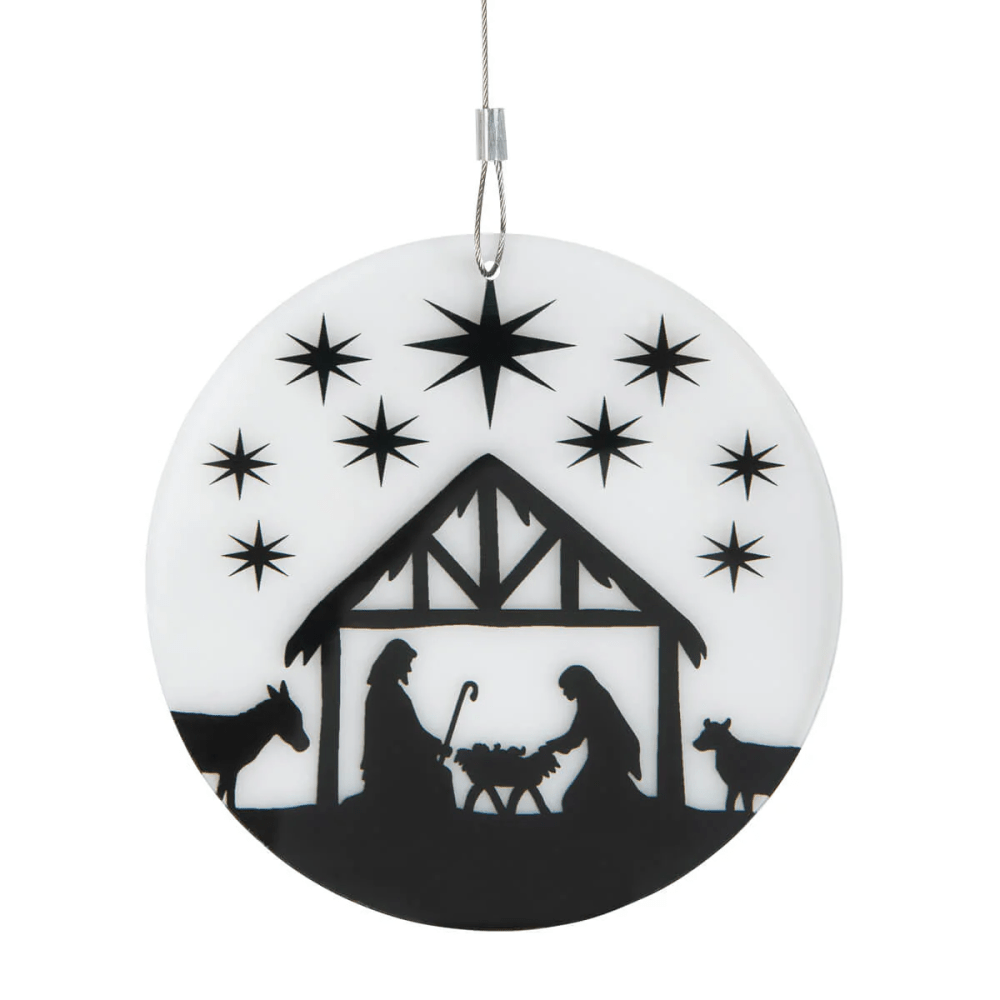 Pendentif acrylique Natitvté/étoiles