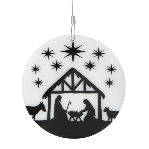 Pendentif acrylique Natitvté/étoiles