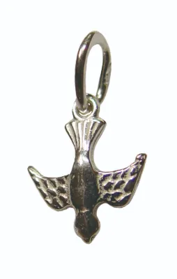 Pendentif argent 925 colombe 1.5cm