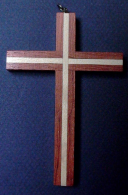 Croix bois Bubinga