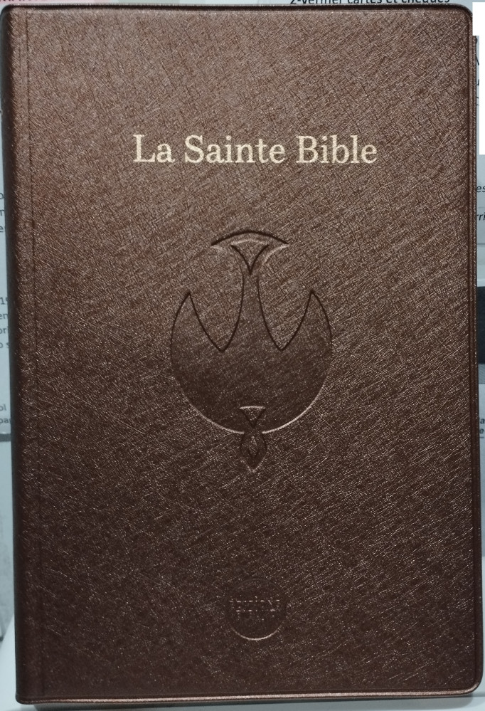 Bible Colombe souple brun