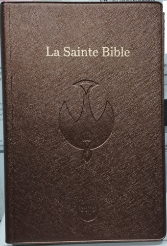 Bible Colombe souple brun