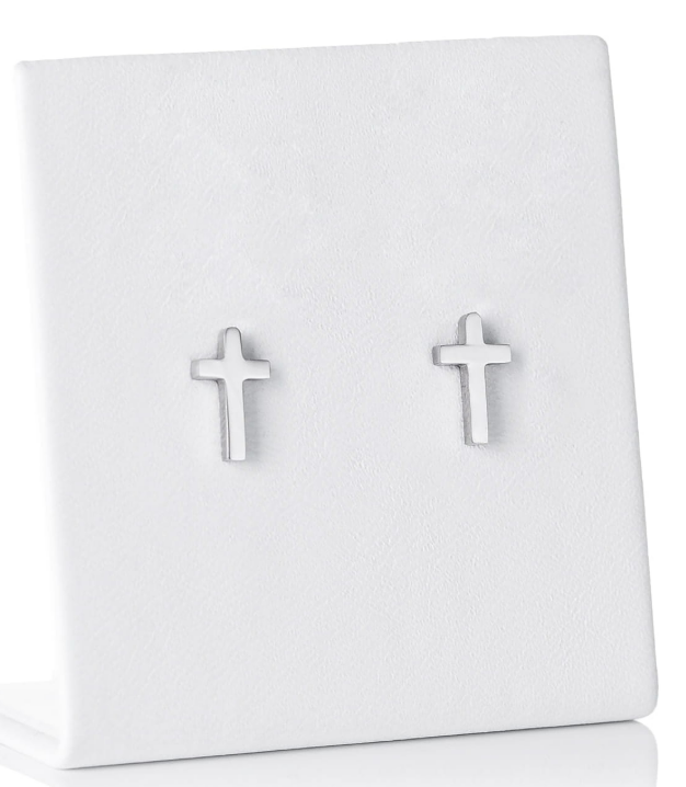 Boucle d'oreilles Petite Croix