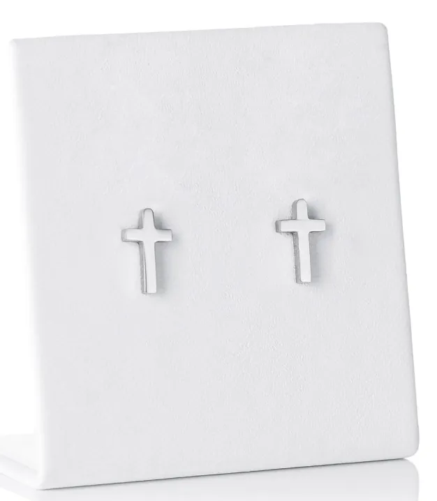 Boucle d'oreilles Petite Croix