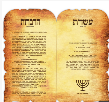 Cadre bois La voix de l'Eternel retentit sur les eaux - Psaume 29:3