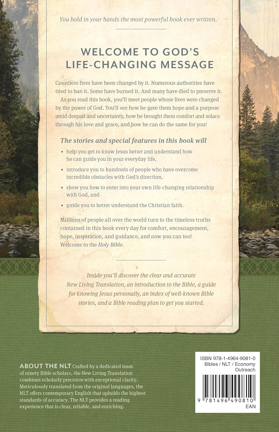 NLT Bible economy outreach