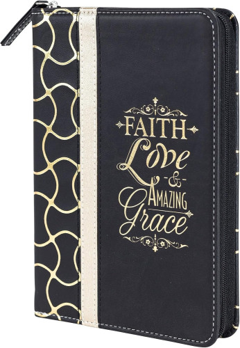Journal Faith, Love & mazing grace zip