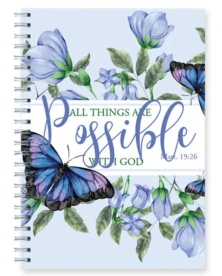 Journal All things are possible with God - Matt. 19:26