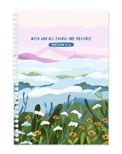 Journal With God all things are possible - Matthew 19:26