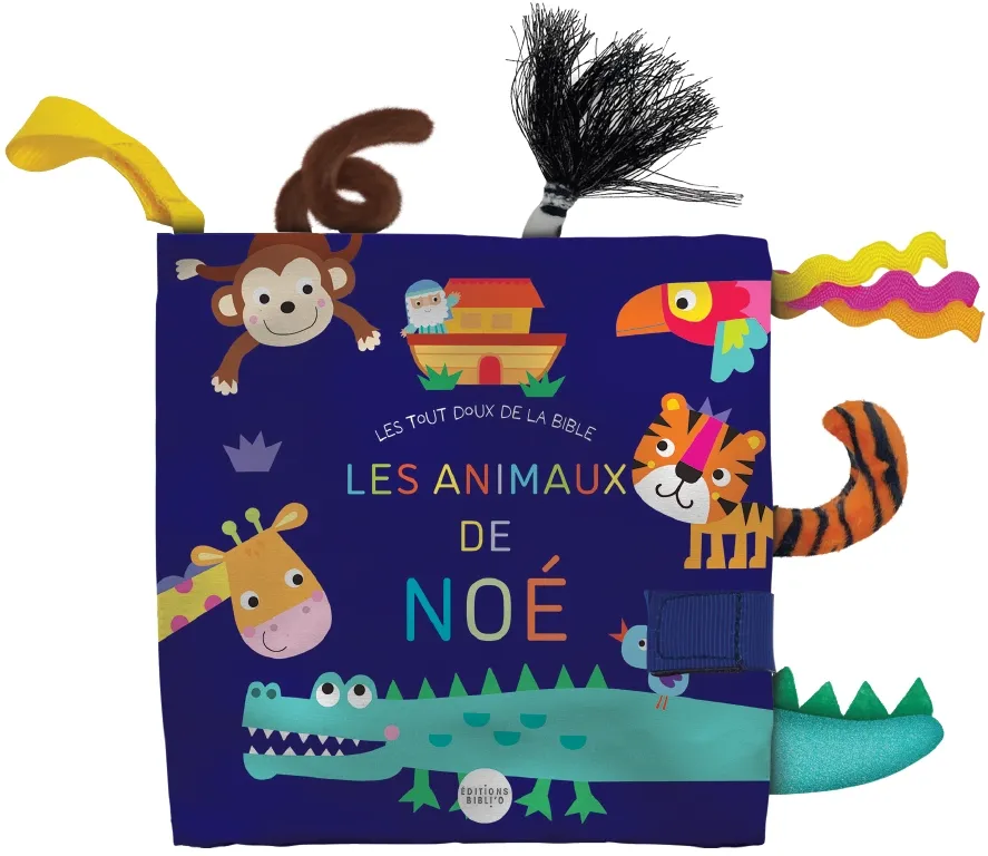 Les animaux de Noé - Livre sensoriel