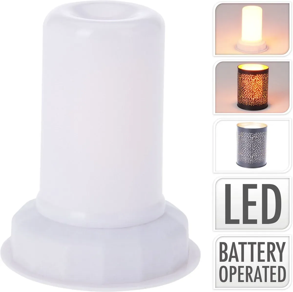 Lampe LED pour photophore effet flamme